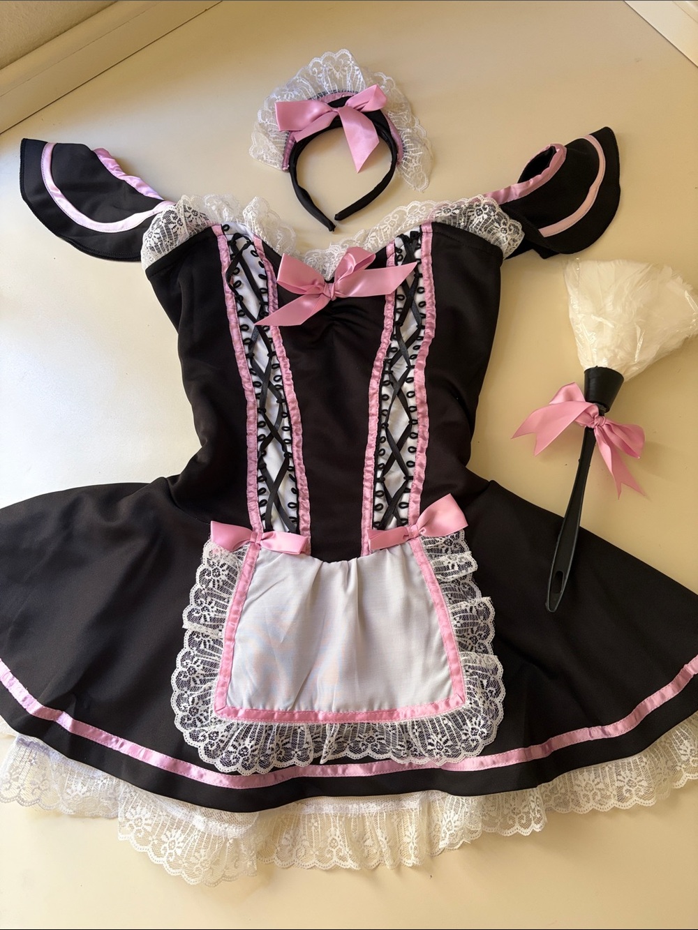 Vintage 2000s Maid Costume